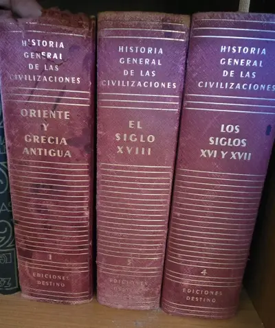 Colección de libros Historia General - 3 Tomos - miniatura 1