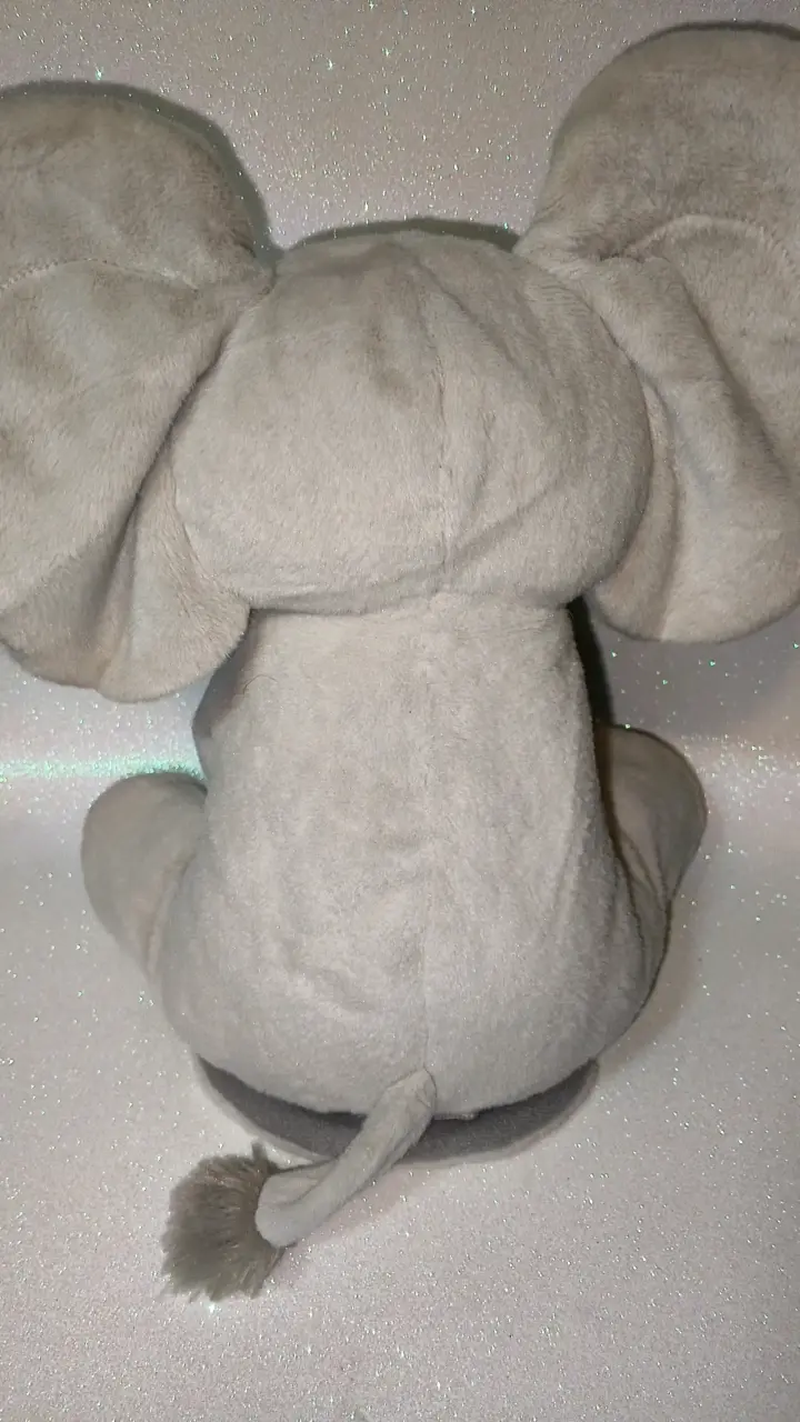 Peluche de elefante gris - 2