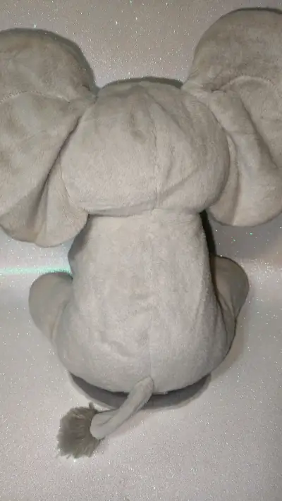 Peluche de elefante gris - miniatura 2