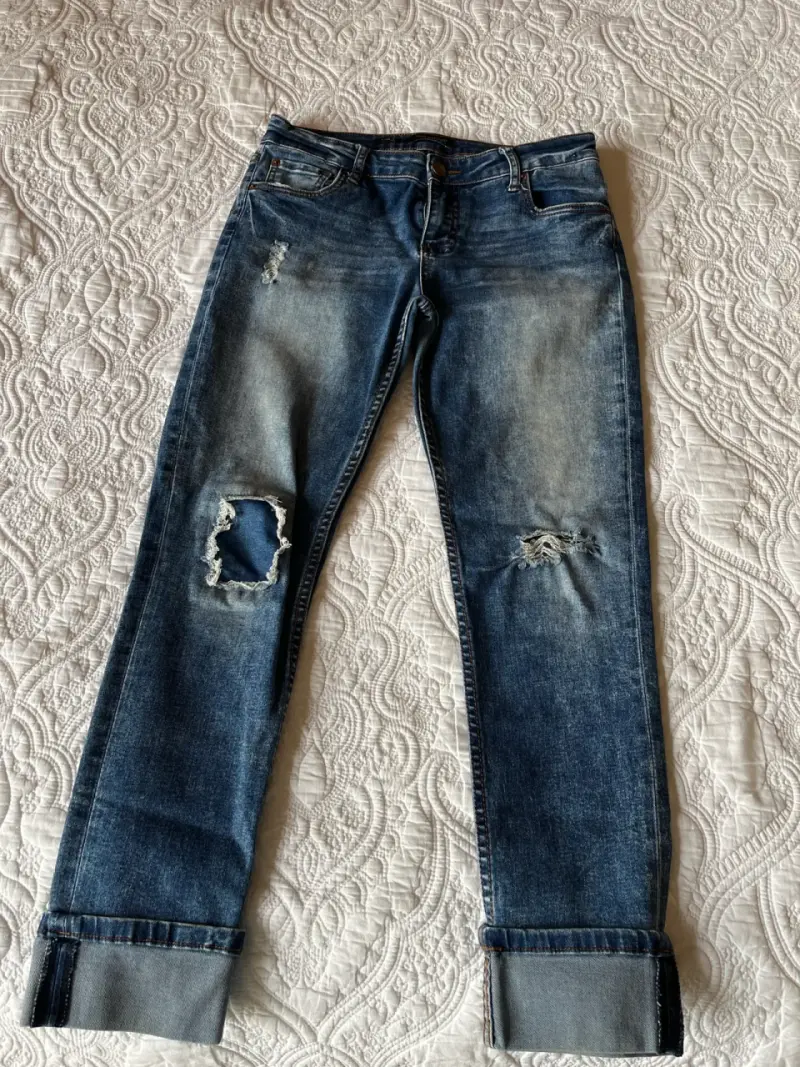 Jeans desgastados para hombre - 1