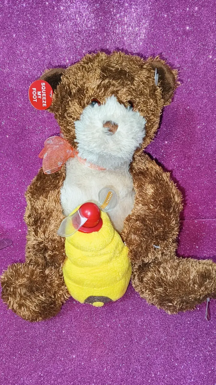 Osito de peluche con sonido - 1