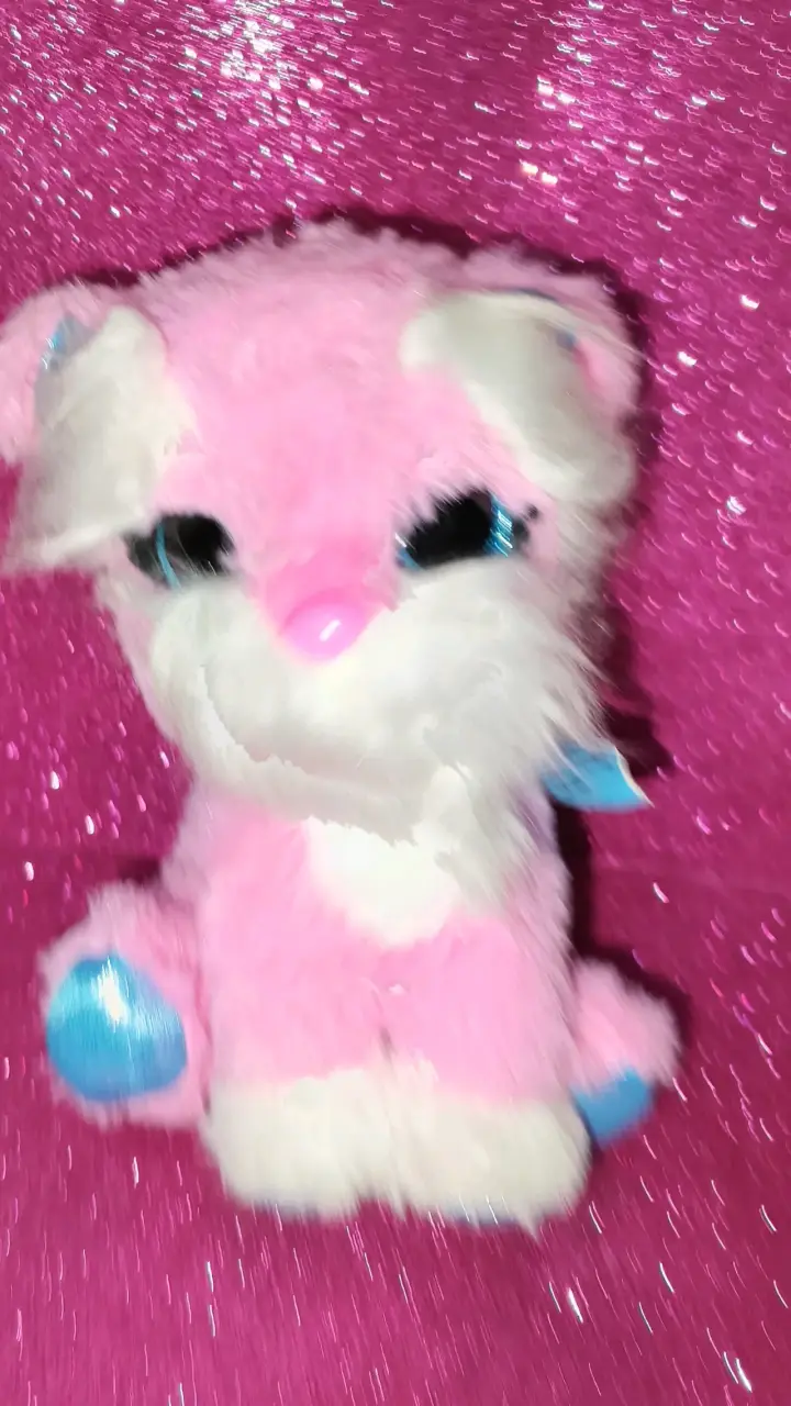 Peluche rosado pequeño - 1