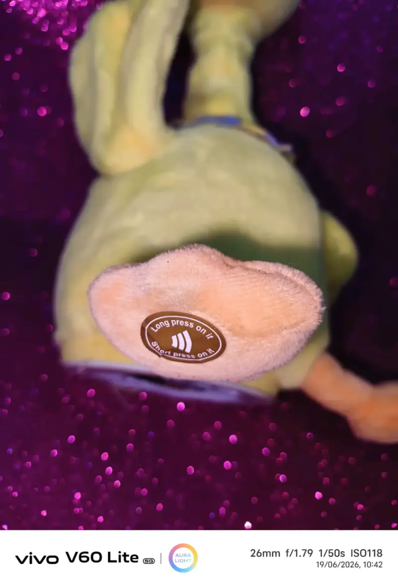 Peluche de pato amarillo - 4