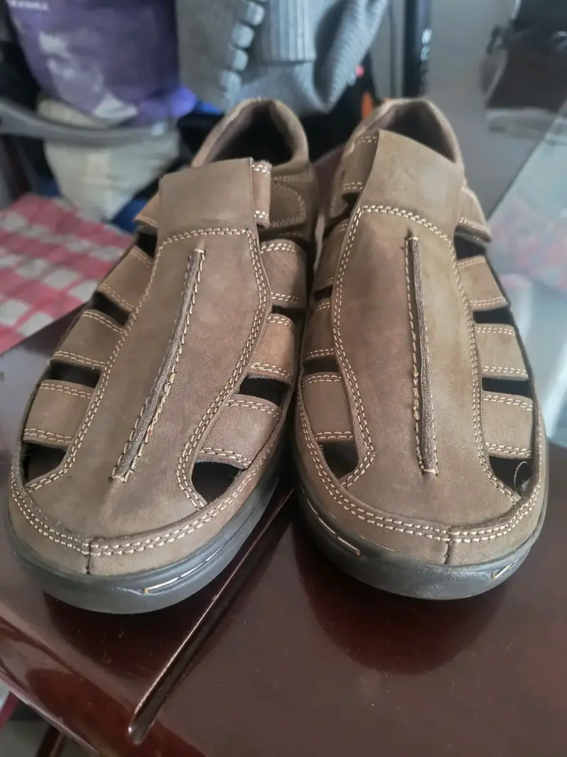 Zapatos sandalias marrones hombre - 1