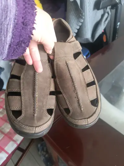 Zapatos sandalias marrones hombre - miniatura 5
