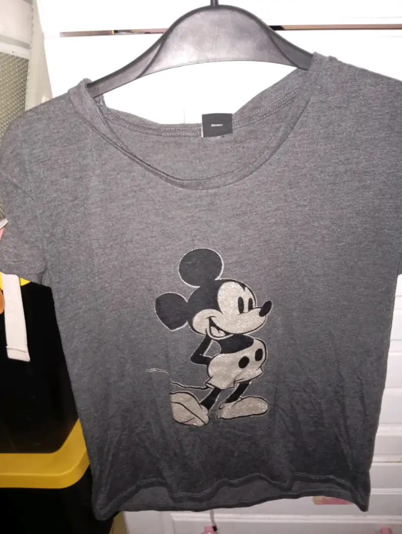 Polera gris Mickey Mouse - 5