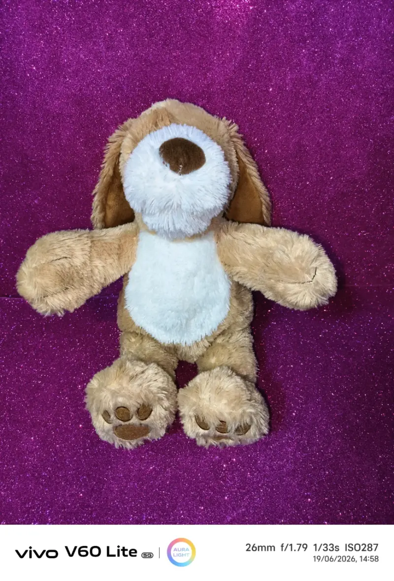 Peluche de perro suave - 1