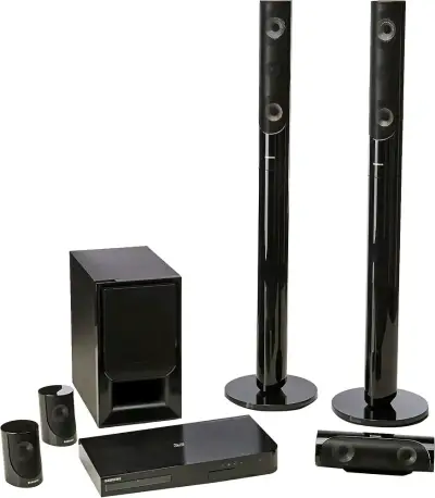 Home Theater Samsung negro completo - miniatura 4