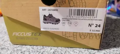 Zapatillas deportivas grises niño - miniatura 4