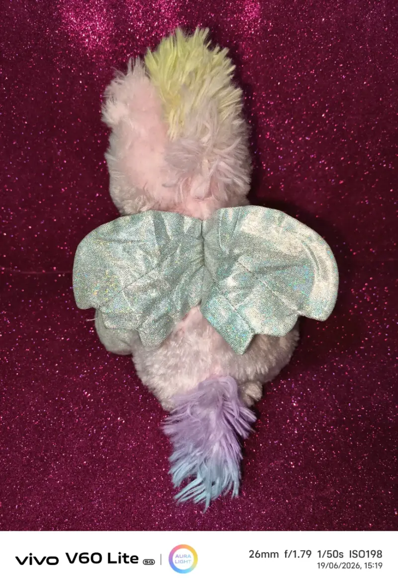 Peluche de unicornio rosado - 4