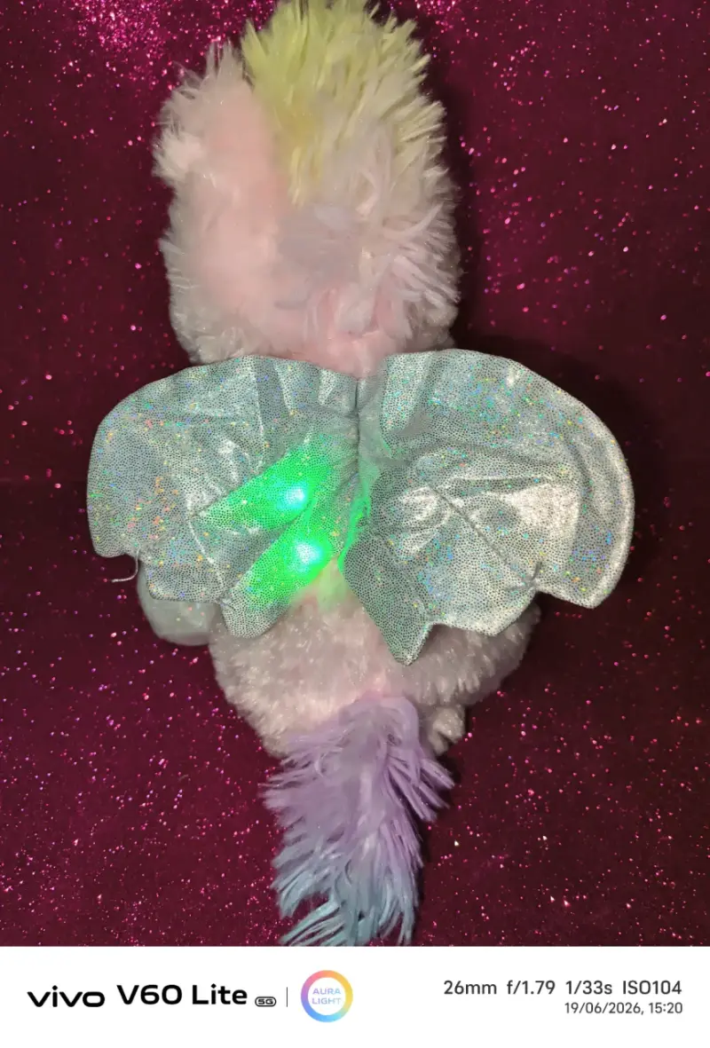 Peluche de unicornio rosado - 5