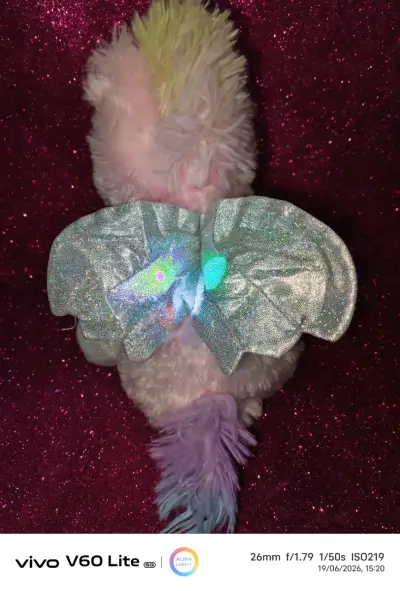 Peluche de unicornio rosado - miniatura 6