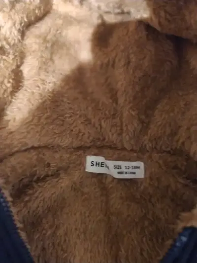 Chaqueta azul con forro polar - miniatura 2