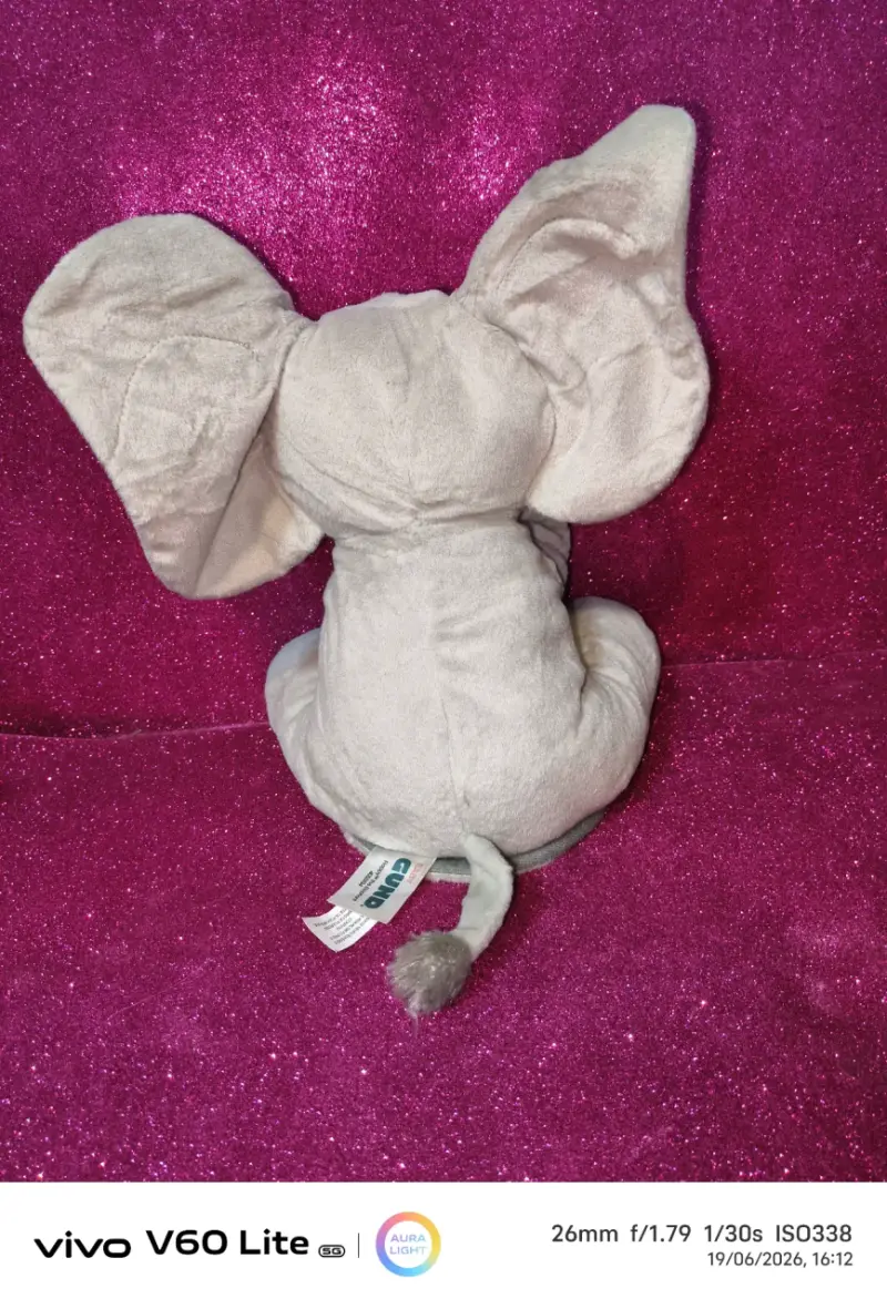 Peluche de elefante beige - 2