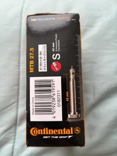 Cámara de bicicleta Continental MTB 27.5 - miniatura 2