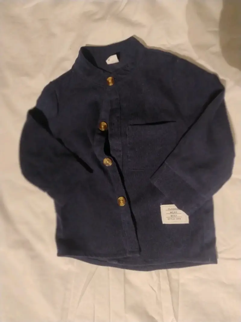 Chaqueta azul para niño - 1