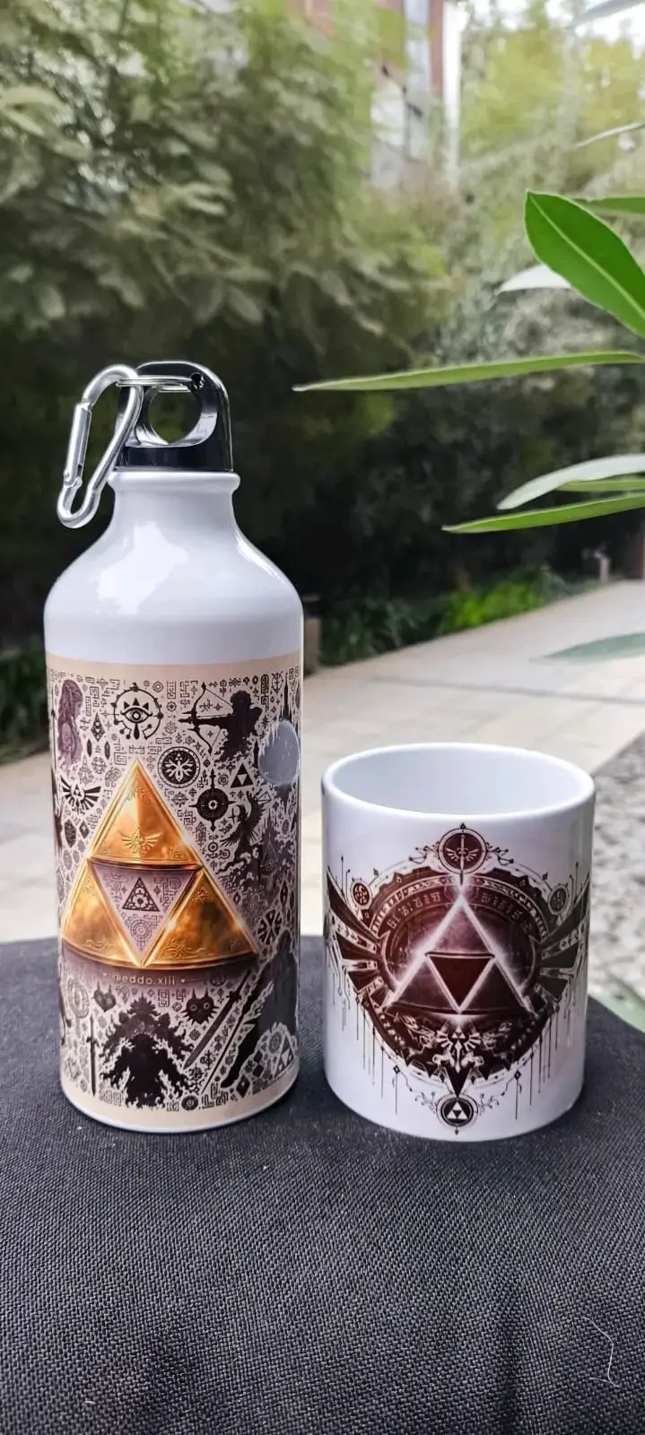 Taza con diseño geométrico - 3