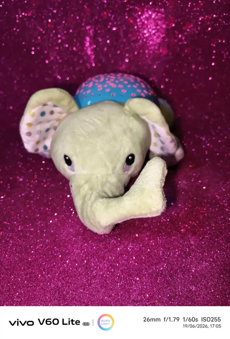 Peluche de elefante colorido - 1