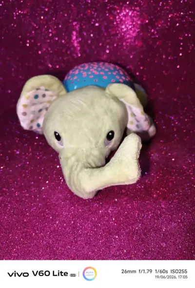 Peluche de elefante colorido - miniatura 1