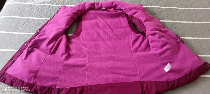 Chaleco sin mangas morado - 3