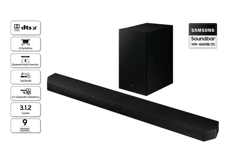 Barra de sonido Samsung HW-Q600B - 3