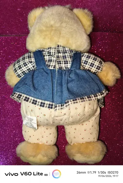Osito de peluche con vestido - miniatura 2