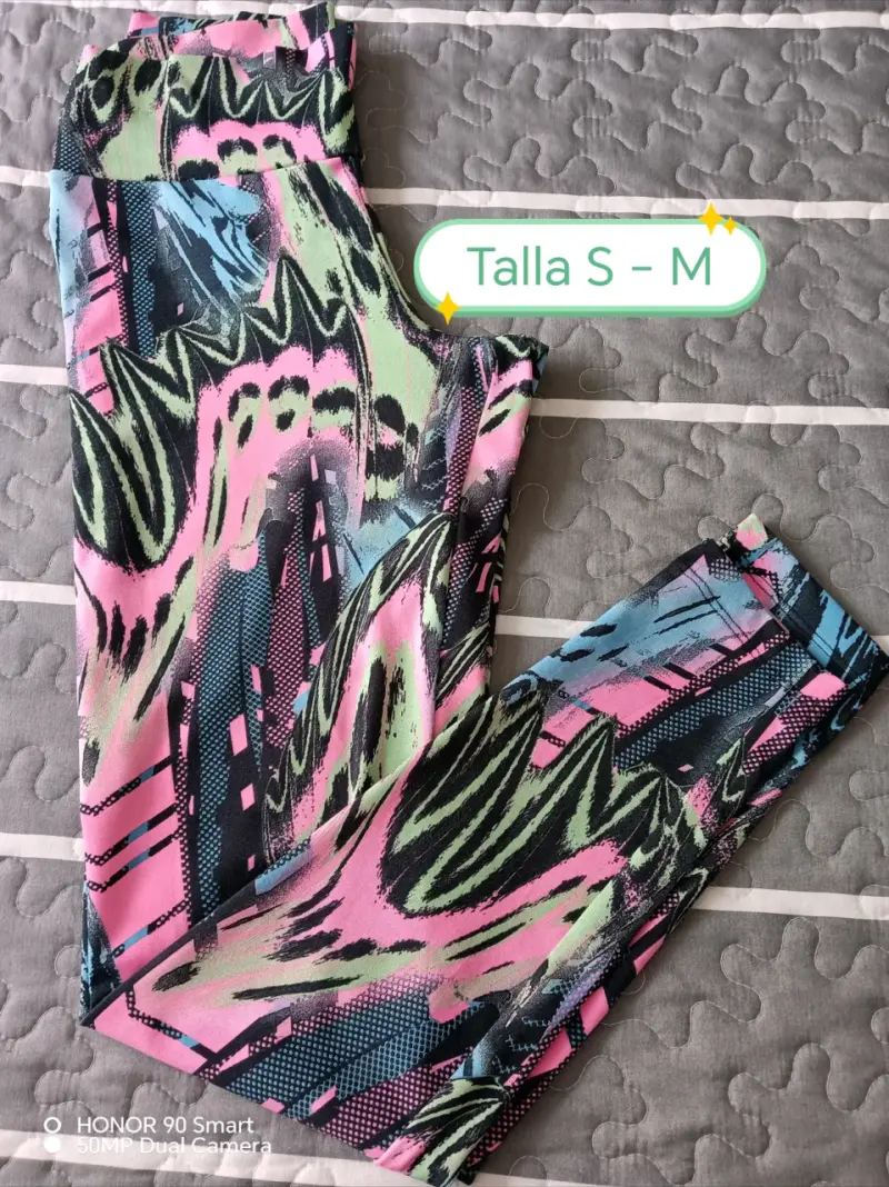 Leggings deportivos negros talla S - 5