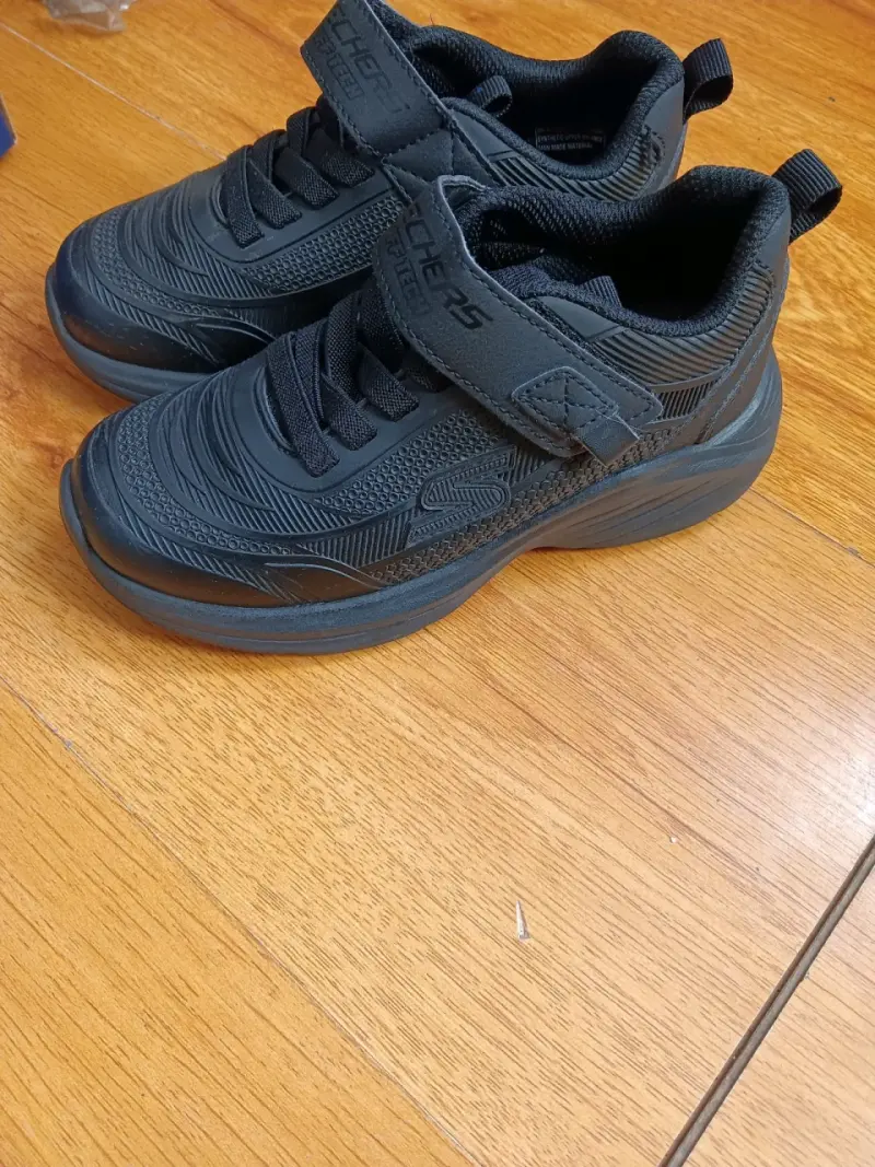 Zapatillas negras Skechers para niños - 3