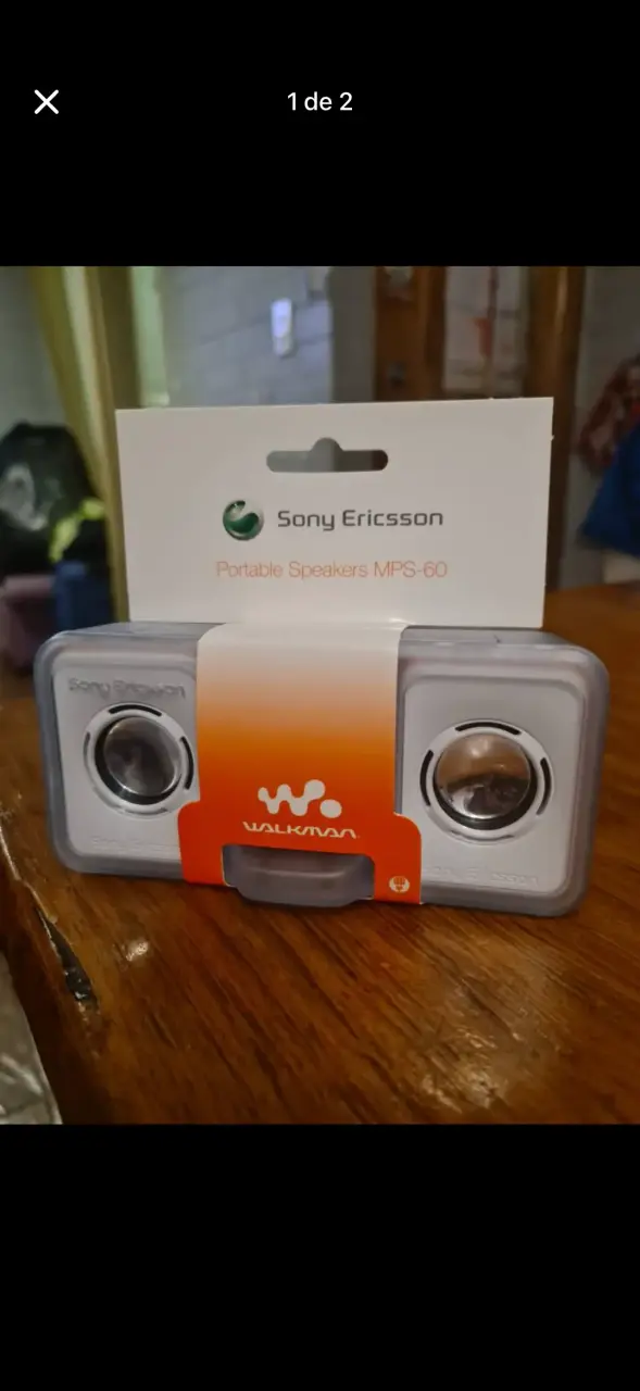 Parlantes portátiles Sony Ericsson
