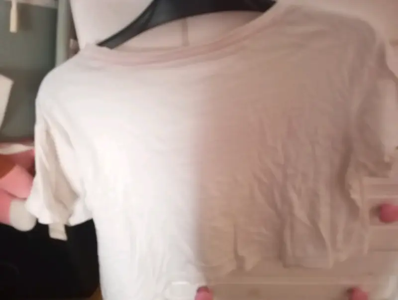 Polera blanca básica - 1