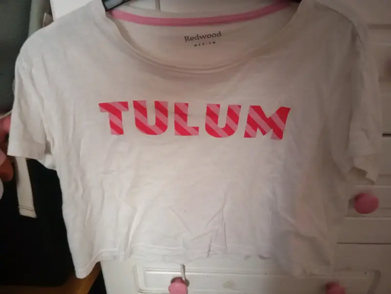 Polera blanca básica - 2