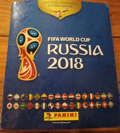 Álbum Panini Mundial Rusia 2018 - miniatura 1