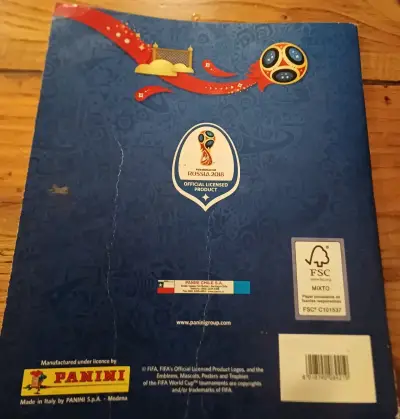 Álbum Panini Mundial Rusia 2018 - miniatura 2