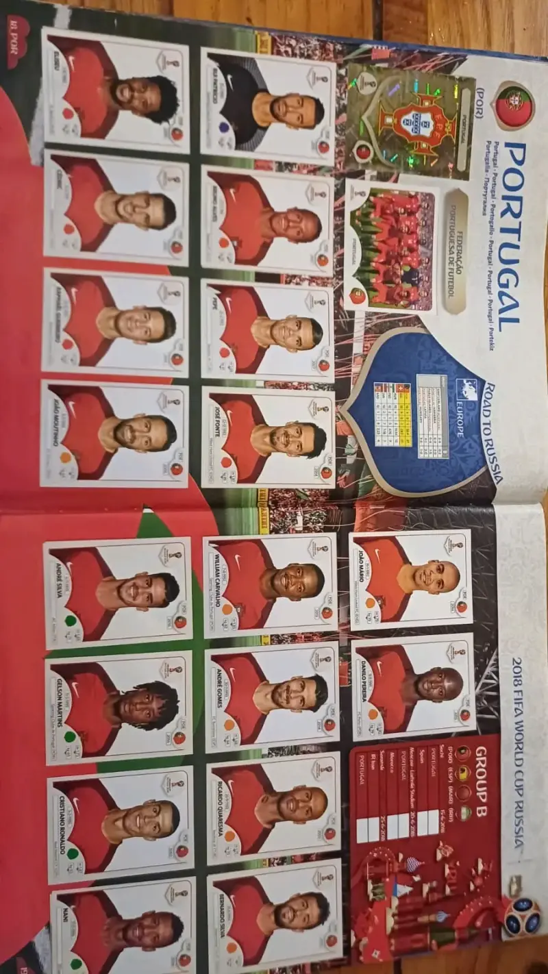 Álbum Panini Mundial Rusia 2018 - 3