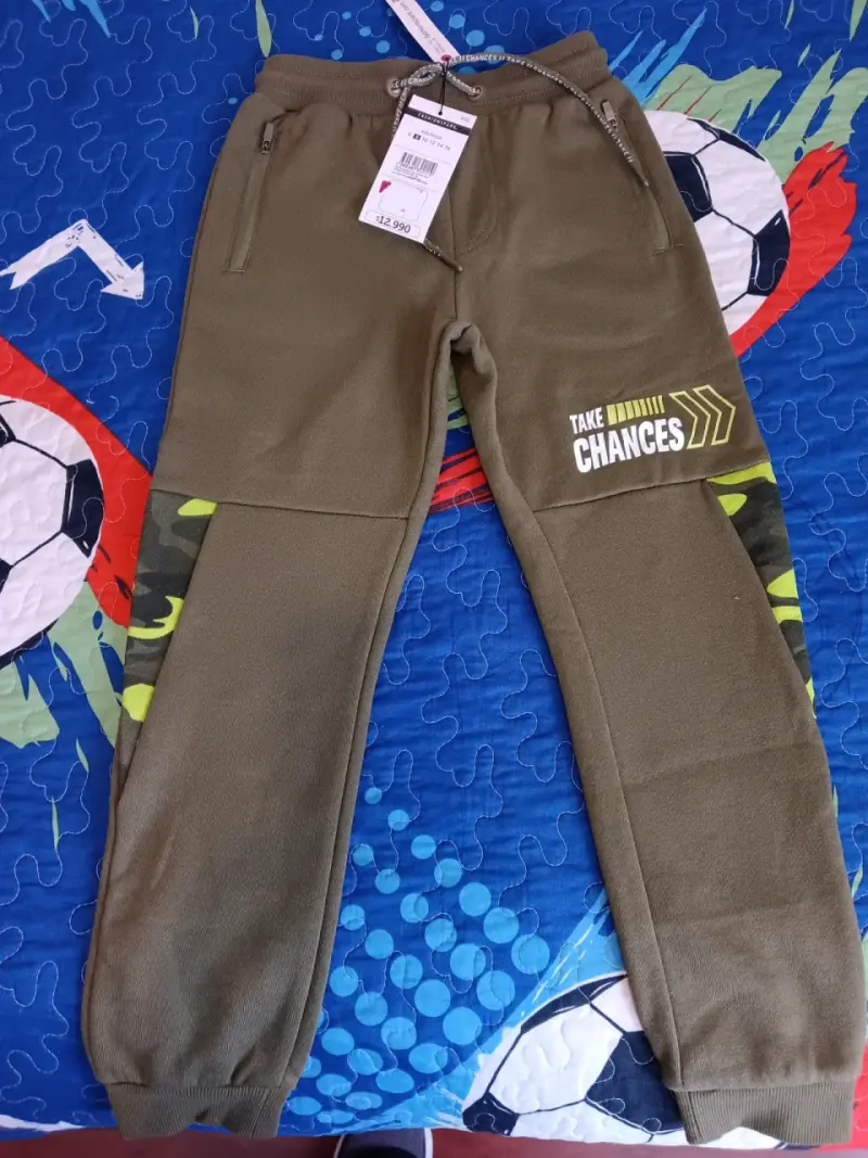 Pantalones cargo verdes niño - 2