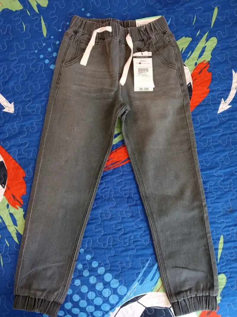 Pantalones cargo verdes niño - 4