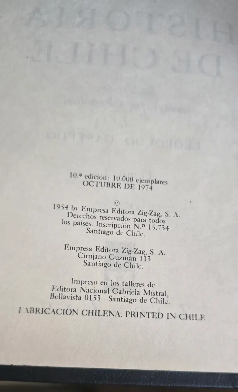 Colección Historia de Chile Encina-Castedo - 6