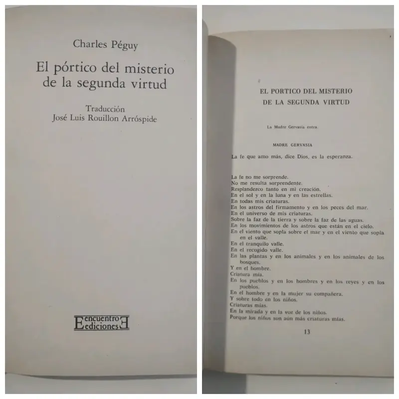 El pórtico del misterio de la segunda virtud - 2