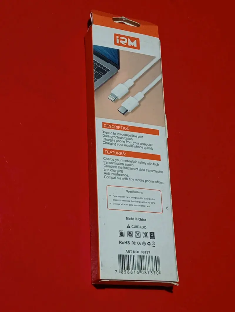 Cable de datos iRM Tipo-C a iOS - 2