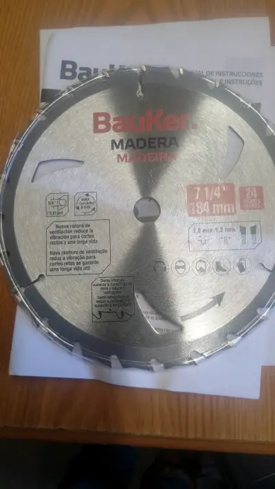 Sierra circular manual Bauker - miniatura 3
