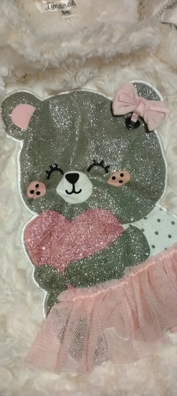 Mameluco bebé oso peludo - 3