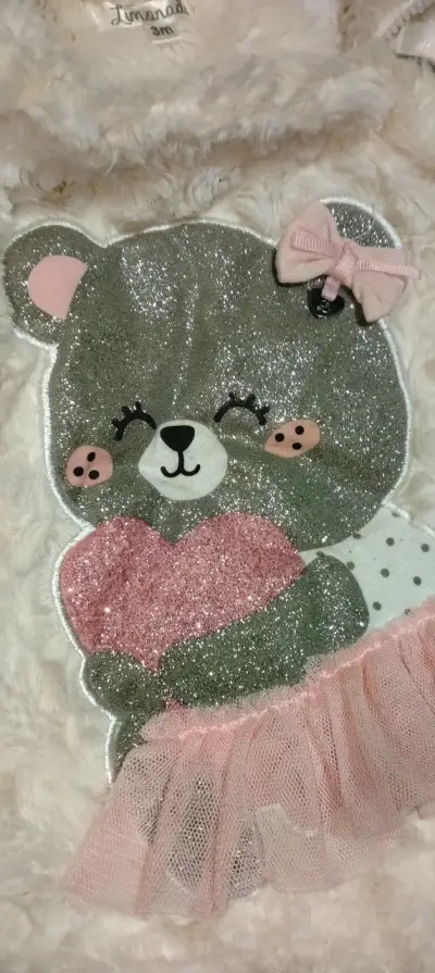 Mameluco bebé oso peludo - miniatura 3