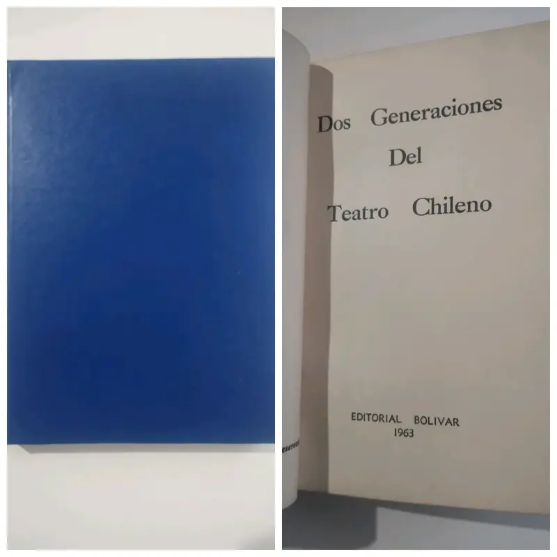 Dos Generaciones del Teatro Chileno. Domingo Piga - 1