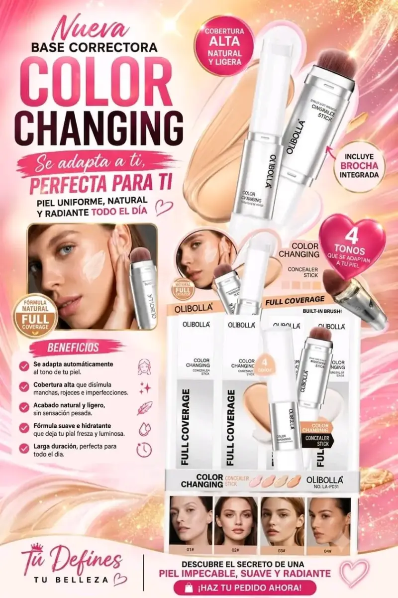 Brillo de labios Shine,base,blush, perfumes - 2