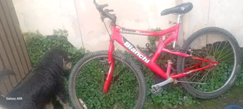 Bicicleta montaña Bianchi roja - 1