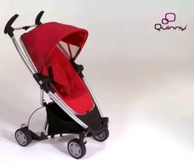 Cochecito Quinny modelo Zapp rojo compacto - miniatura 1