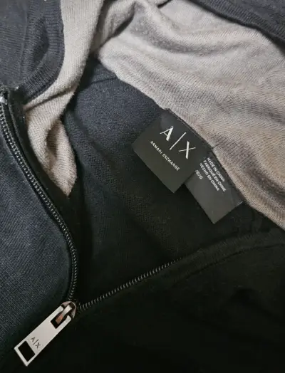 Polerón negro Armani Exchange / L - miniatura 4