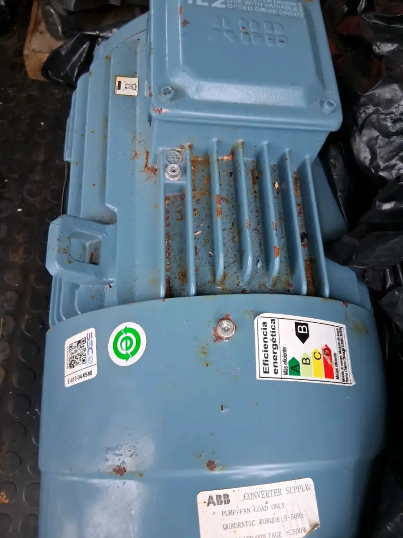Motor eléctrico trifásico nuevo de 7.5kv 6 polos - 5