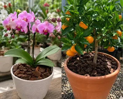 Corteza de pino para jardinería - miniatura 5