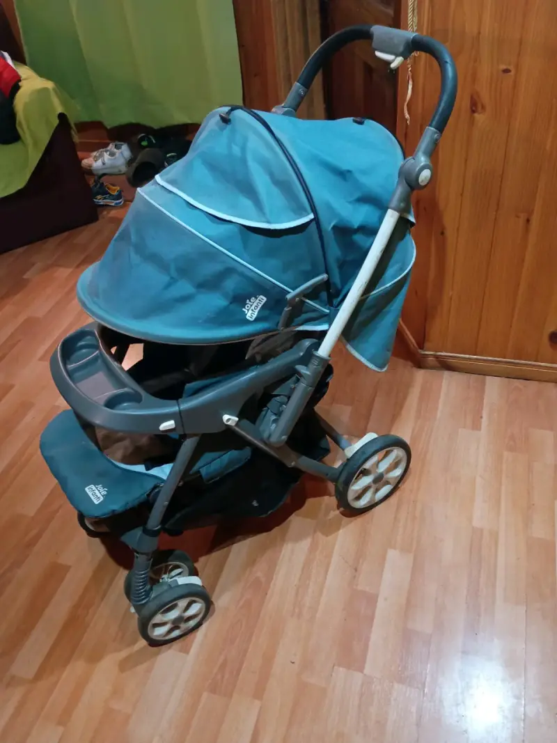 Coche de bebé azul - 5